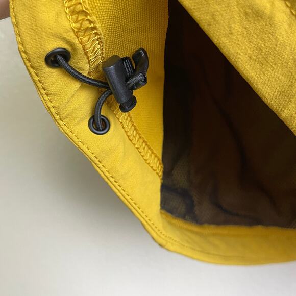 Revolution Race Hypershell Jacket Medium Mens Yellow Outdoors Hiking Full Zip - Picture 7 of 9